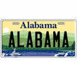 Alabama Metal Novelty License Plate 12" x 6" (LP)