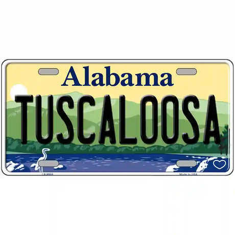 Tuscaloosa Alabama Metal Novelty License Plate 12" x 6" (LP)