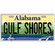 Gulf Shores Alabama Metal Novelty License Plate 12" x 6" (LP)