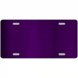 Purple Metallic Solid Metal Novelty License Plate 12" x 6" (LPC)