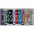 Mississippi License Plate Art Metal Novelty License Plate 12" x 6" (LPC)