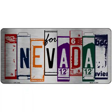 Nevada License Plate Art Metal Novelty License Plate 12" x 6" (LPC)