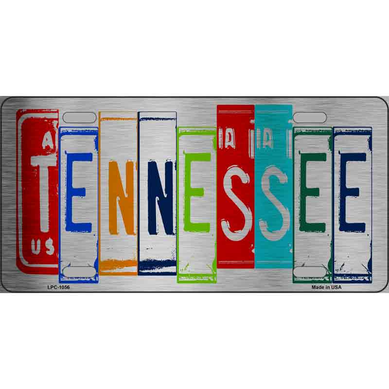 Tennessee License Plate Art Wholesale Metal Novelty License Plate