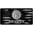 Georgia Carbon Fiber Novelty Metal License Plate 12" x 6" (LPC)