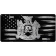 New York Carbon Fiber Novelty Metal License Plate 12" x 6" (LPC)