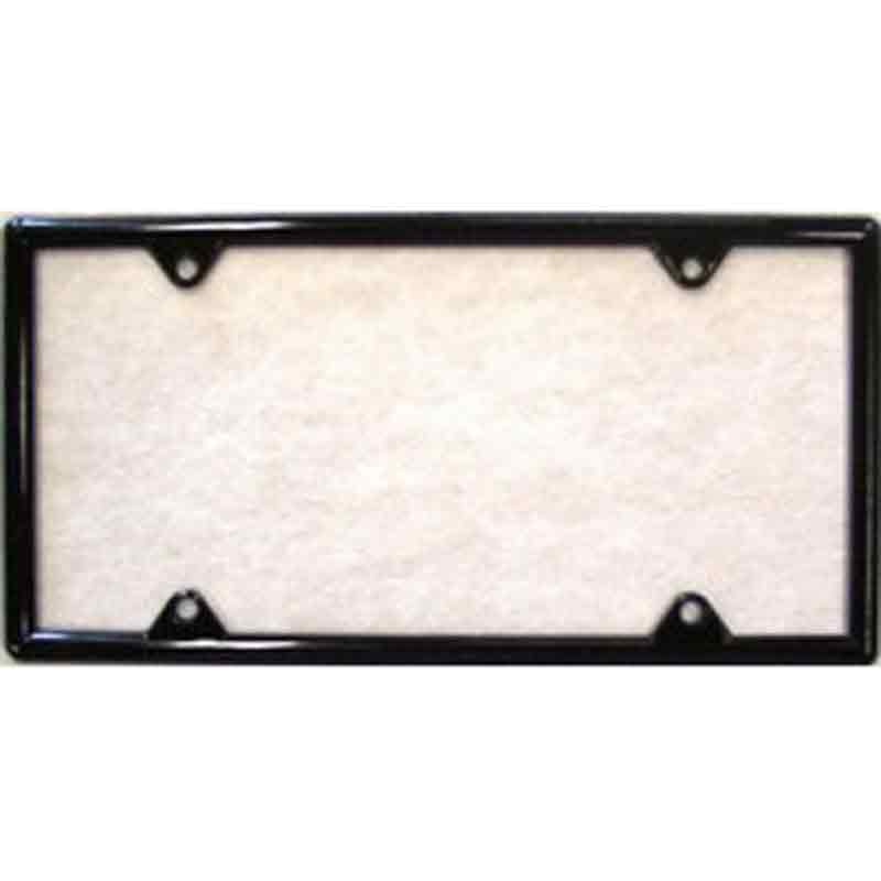 Classic Black FRAME Wholesale Plastic License Plate Frame