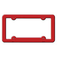 Red Solid Novelty Metal License Plate Frame LPF-008