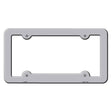 Gray Solid Novelty Metal License Plate Frame LPF-009