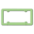 Lime Green Solid Novelty Metal License Plate Frame LPF-013