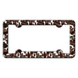 Chocolate Bars Novelty Metal License Plate Frame LPF-022