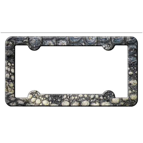 Gator Skin Novelty Metal License Plate Frame LPF-049