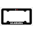 Love Alabama Novelty Metal License Plate Frame