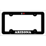 Love Arizona Novelty Metal License Plate Frame LPF-280 Black