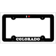 Love Colorado Novelty Metal License Plate Frame