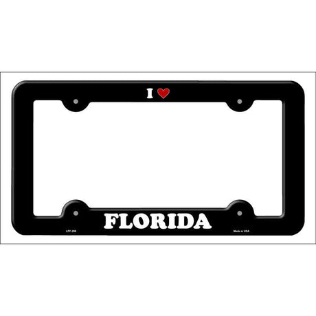 Love Florida Novelty Metal License Plate Frame