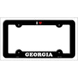 Love Georgia Novelty Metal License Plate Frame