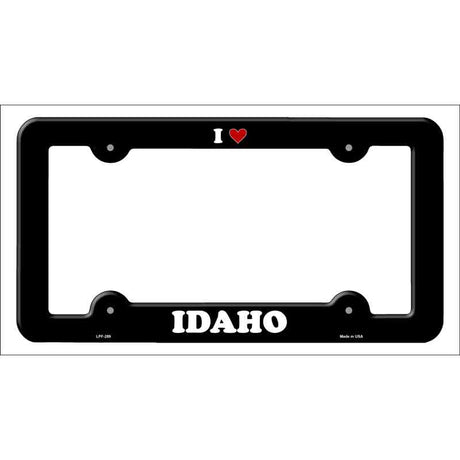 Love Idaho Novelty Metal License Plate Frame