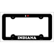 Love Indiana Novelty Metal License Plate Frame