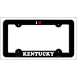 Love Kentucky Novelty Metal License Plate Frame