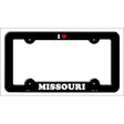 Love Missouri Novelty Metal License Plate Frame