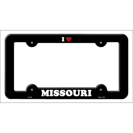 Love Missouri Novelty Metal License Plate Frame