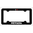 Love Nevada Novelty Metal License Plate Frame