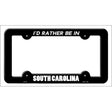 Be In South Carolina Novelty Metal License Plate Frame