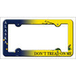 Alaska|Dont Tread Novelty Metal License Plate Frame LPF-380