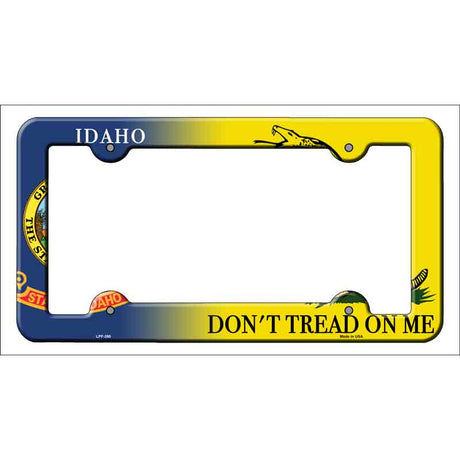 Idaho|Dont Tread Novelty Metal License Plate Frame LPF-390