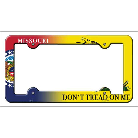 Missouri|Dont Tread Novelty Metal License Plate Frame LPF-403