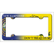 New Hampshire|Dont Tread Novelty Metal License Plate Frame LPF-407