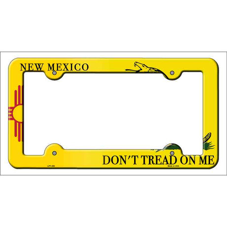 New Mexico|Dont Tread Novelty Metal License Plate Frame LPF-409