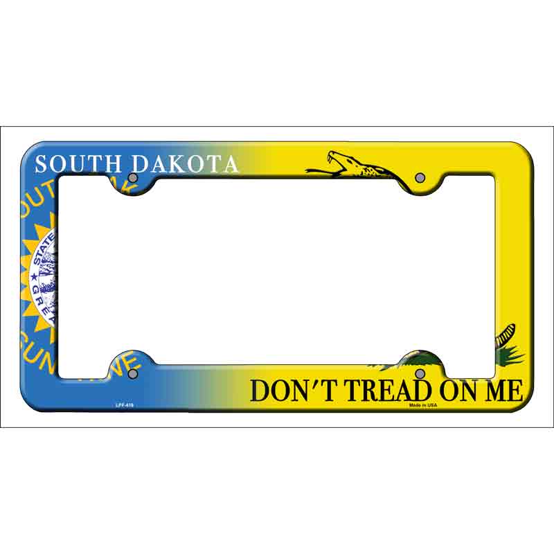 South Dakota|Dont Tread Novelty Metal License Plate Frame LPF-419