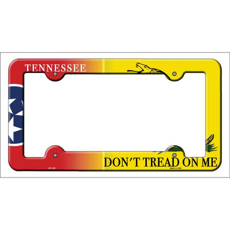 Tennessee|Dont Tread Novelty Metal License Plate Frame LPF-420