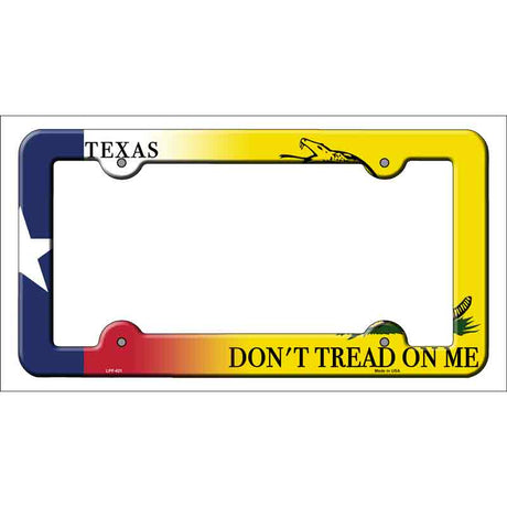 Texas|Dont Tread Novelty Metal License Plate Frame LPF-421