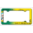 Washington|Dont Tread Novelty Metal License Plate Frame LPF-425