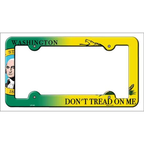 Washington|Dont Tread Novelty Metal License Plate Frame LPF-425