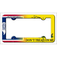 Wyoming|Dont Tread Novelty Metal License Plate Frame LPF-428