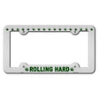 Rolling Hard Weed Novelty Metal License Plate Frame