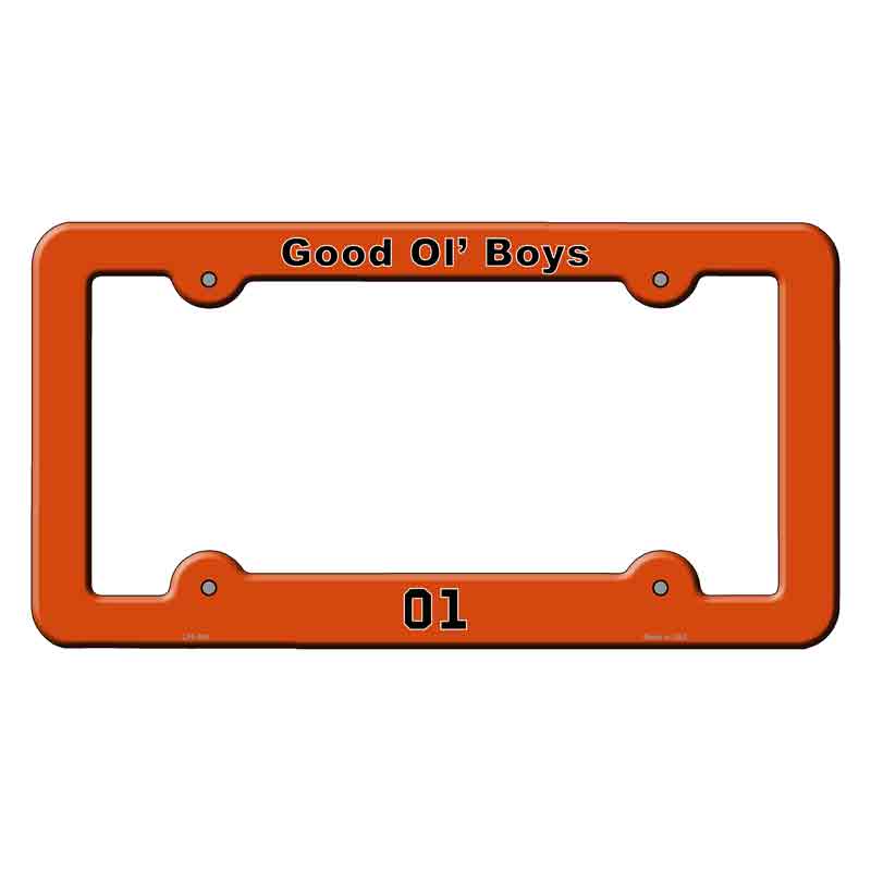 Good Ol Boys 01 Novelty Metal License Plate Frame