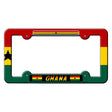 Ghana Flag Novelty Metal License Plate Frame