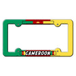 Cameroon Flag Novelty Metal License Plate Frame