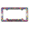 Accept Support Educate Advocate Autism Novelty Metal License Plate Frame