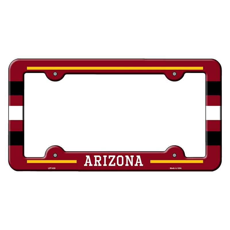 Arizona Novelty Metal Molded License Plate Frame LPF-530