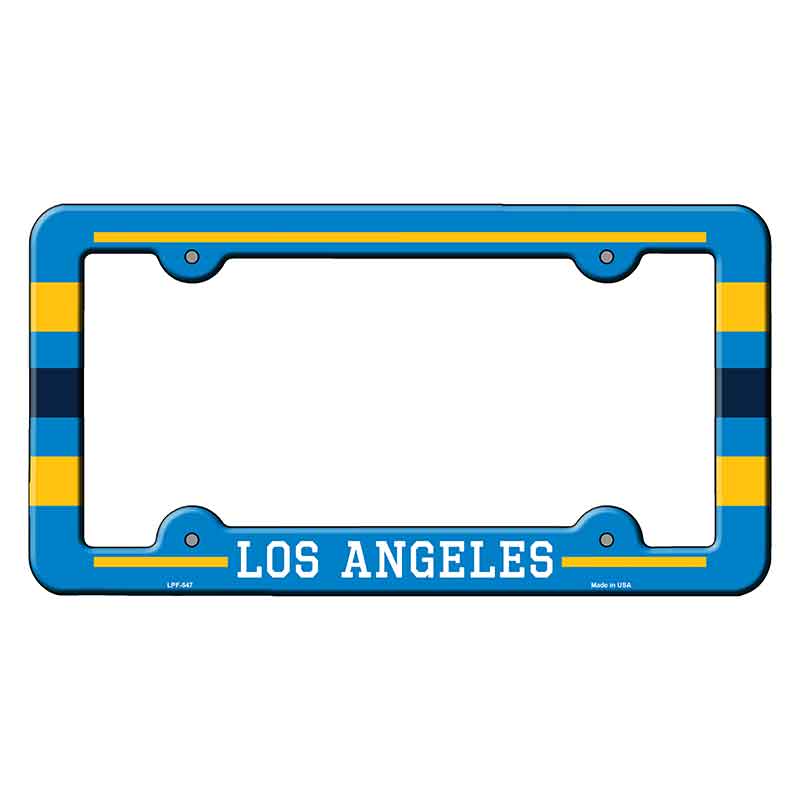 Los Angeles Novelty Metal Molded License Plate Frame LPF-547