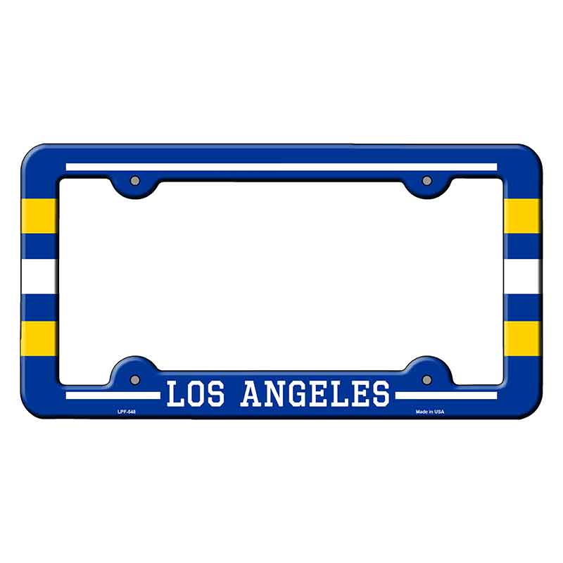 Los Angeles Novelty Metal Molded License Plate Frame LPF-548