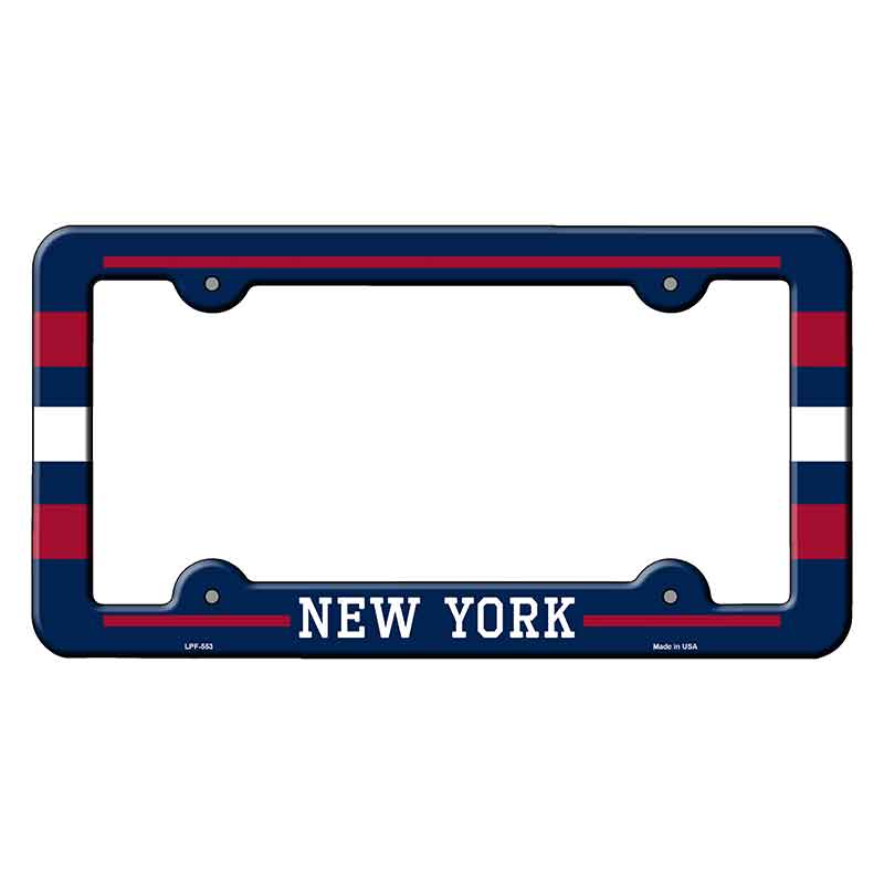 New York Novelty Metal Molded License Plate Frame LPF-553