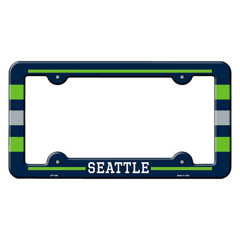 Seattle Novelty Metal Molded License Plate Frame LPF-558