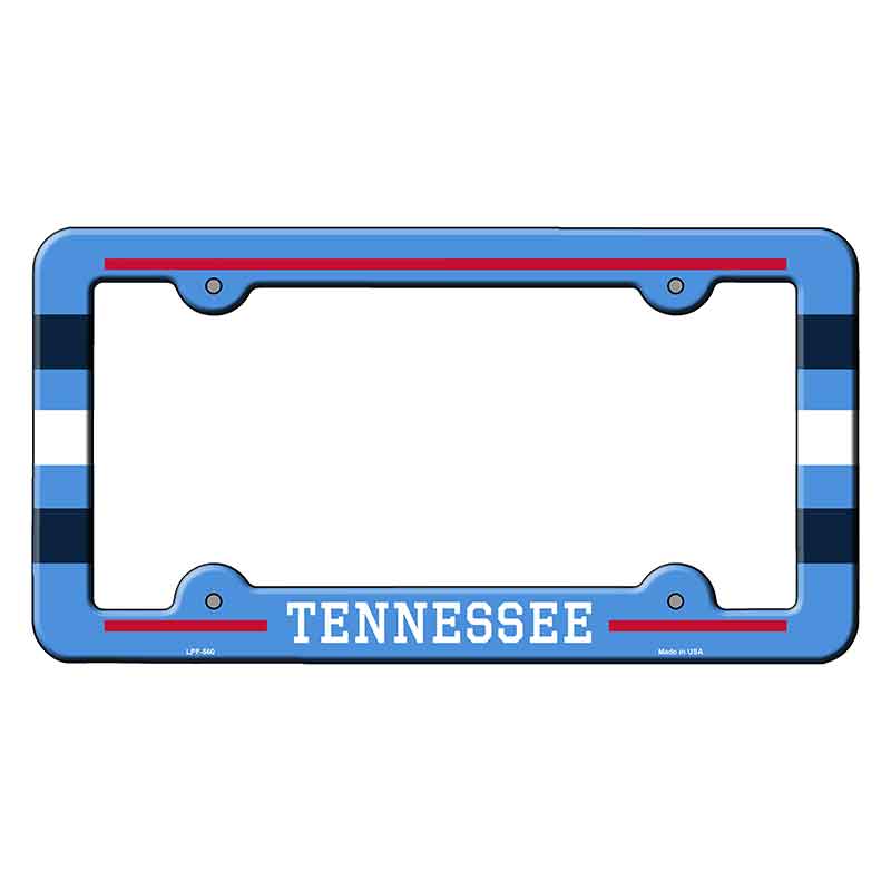 Tennessee Novelty Metal Molded License Plate Frame LPF-560