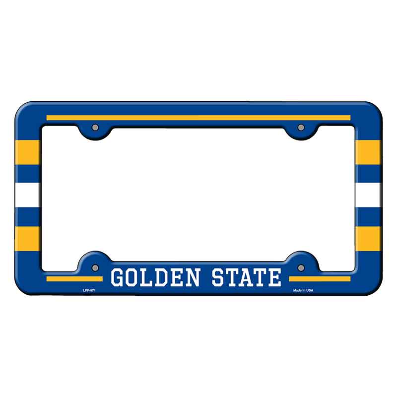 Golden State Novelty Metal Molded License Plate Frame LPF-571